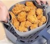 Silikonowa Forma Koszyk wkład do AirFryer Frytkownicy Beztłuszczowej 20x20